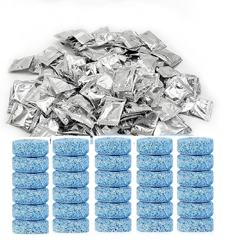 Winberg 30 Pcs Car Glass Cleaning Shampoo Tablet Windshield Wiper washer Tab30 - Image 1