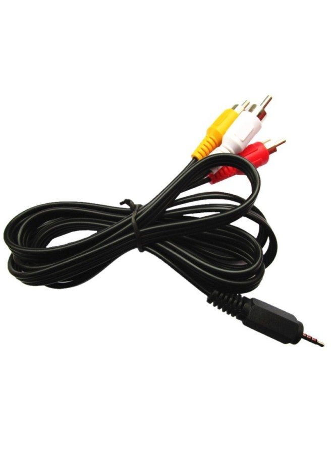 One-point Three-tone Video Cable 2.5mm To AV Lotus Cable Suitable For Xiaomi 1st Generation 2nd Generation Set-top Box Tv Cable-Color:2.5 Male To 3RCA Male 1.5m  - Image 2