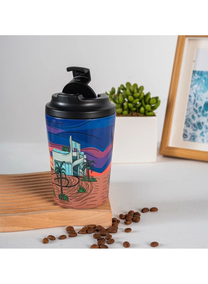 made by Fressko 12oz Chemistry Camel Ceramic Interior Cup - Image 5