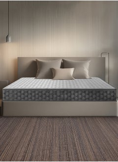 Sleepwell Sleepwell Stargold Profiled Resitec Foam Mattress Bed Anti Sag Tech Mattress Grey | 200L X 180W cm |King Size| Thickness 20 cm  - Image 1