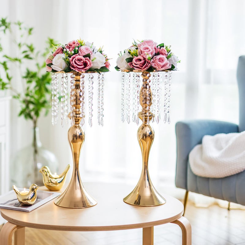 Inweder Flower Balls for Centerpieces - 2 Pcs Rose Balls Artificial Flowers  Dusty Rose Fake Flower Ball Kissing Ball  Pink Floral  Wedding Flowers Bouquets Arrangement for Party  Valentine's Day  Home Decor - Image 4