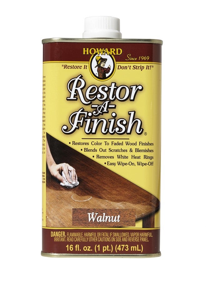 Howard Products RF4016 RF3016 Restor-A-Finish, 16 oz, Walnut, 16 Fl Oz - Image 1