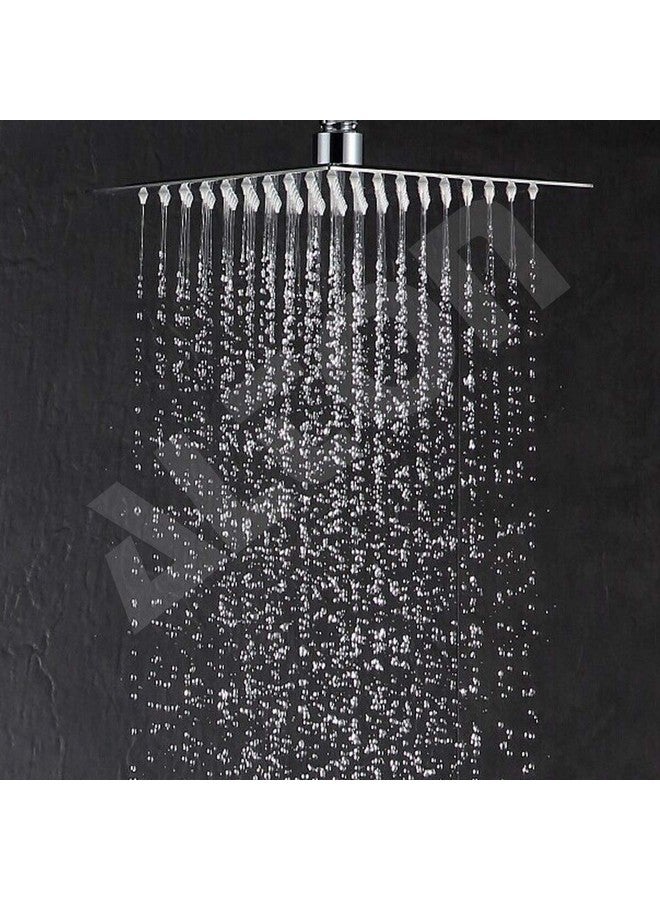 ALTON SHR20805 Stainless Steel 12x12 Square Overhead Shower Without Arm, Chrome Finish - Image 2