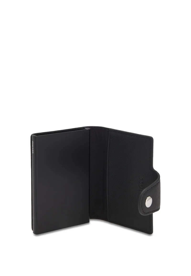 BOSS Black Logo card holder with Secrid technology for Men | Best Price UAE