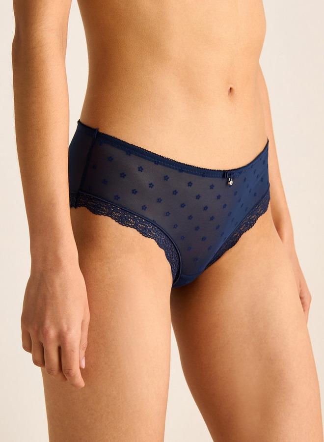Splash FAV Lace Detail Briefs with Elasticated Waistband - Image 1