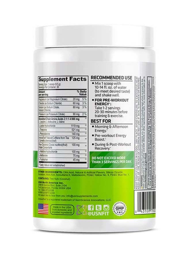 USN - Amino Stim Green Apple 30 Serv - Image 1