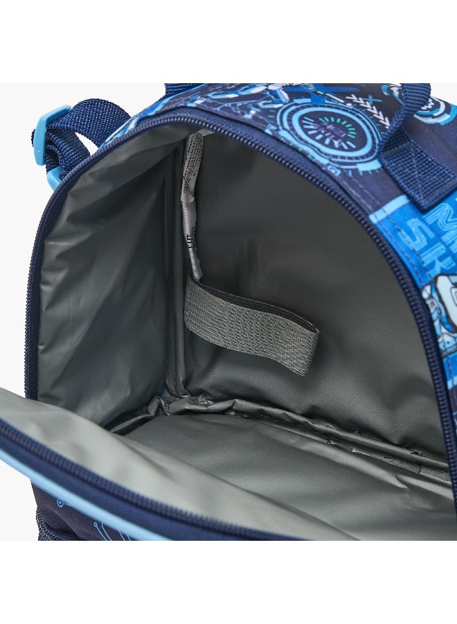 Must Robot-Lunch Bag-2 Cmprts- (Polyester) Multicolor \ 24?12?20 - Image 4