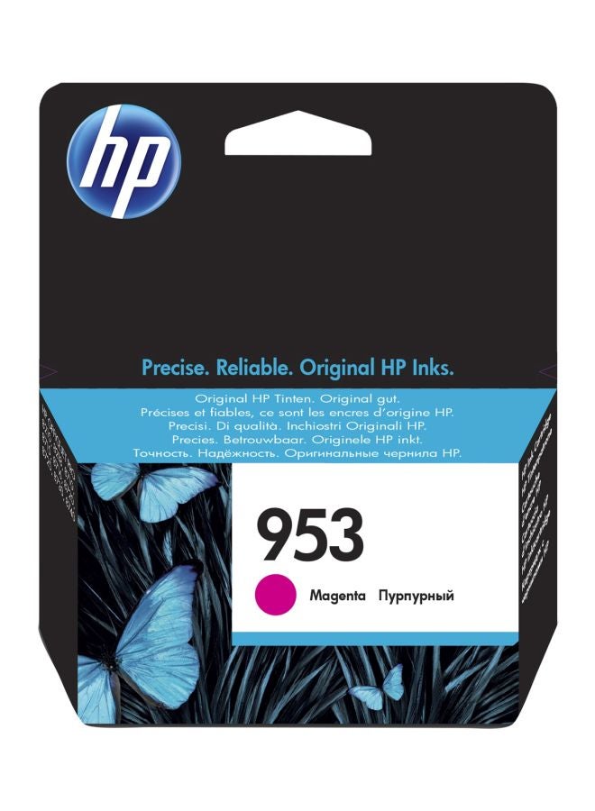 HP خرطوشة حبر 953 طراز F6U13AE تعمل مع طابعات إتش بي أوفيس جيت برو 7720 و7730 و7740 و8210 و8218 و8710 و8715 و8720 و8725 و8730 أرجواني - Image 2