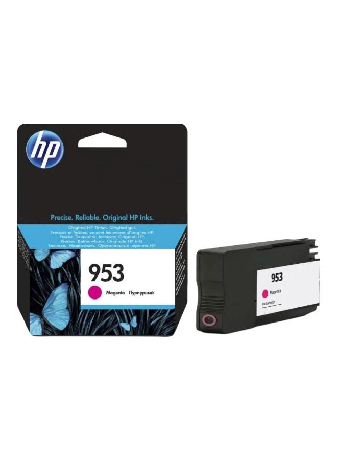 HP خرطوشة حبر 953 طراز F6U13AE تعمل مع طابعات إتش بي أوفيس جيت برو 7720 و7730 و7740 و8210 و8218 و8710 و8715 و8720 و8725 و8730 أرجواني - Image 1
