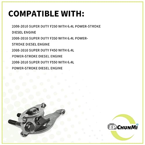 EPChunMi 8C3Z6A588A Replacement Exhaust Rocker Arm and Intake Rocker Arm Carrier for 2008-2010 Ford F250 F350 F450 F550 Super Duty 6.4L Diesel Engines Replaces 8C3Z-6A588-A 8C3Z-6564-D W30-3794 - Image 3