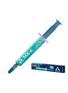 ARCTIC MX-6 (8 g) - Ultimate Performance Thermal Paste for CPU, Consoles, Graphics Cards, laptops, Very high Thermal Conductivity, Long Durability, Non-Conductive, CPU Thermal Paste