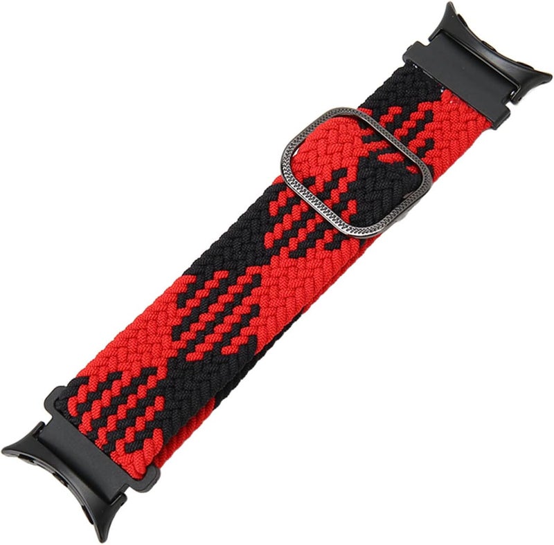 كلاراكو سوار ساعة كلاركو مضفر، سوار ساعة مضفر متعدد الألوان، عالي المرونة، قابل للغسل، أنيق، قابل للتهوية، للاستبدال - Image 1