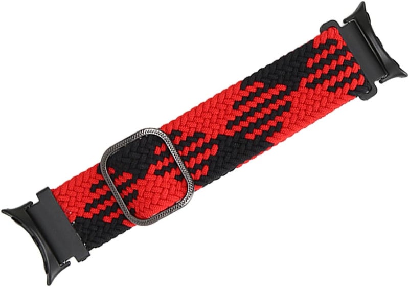 كلاراكو سوار ساعة كلاركو مضفر، سوار ساعة مضفر متعدد الألوان، عالي المرونة، قابل للغسل، أنيق، قابل للتهوية، للاستبدال - Image 5