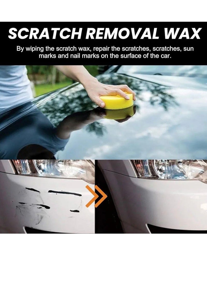 إيفو شمع إزالة خدوش السيارات من EVO (100 مل) – كريم ومركب تلميع لإصلاح خدوش الطلاء، معجون لإزالة الخدوش من هيكل السيارة، شمع متخصص لإصلاح الخدوش الخفيفة والمتوسطة، مُعيد للّمعان ومجموعة متكاملة للعناية بطلاء السيارة. - Image 5