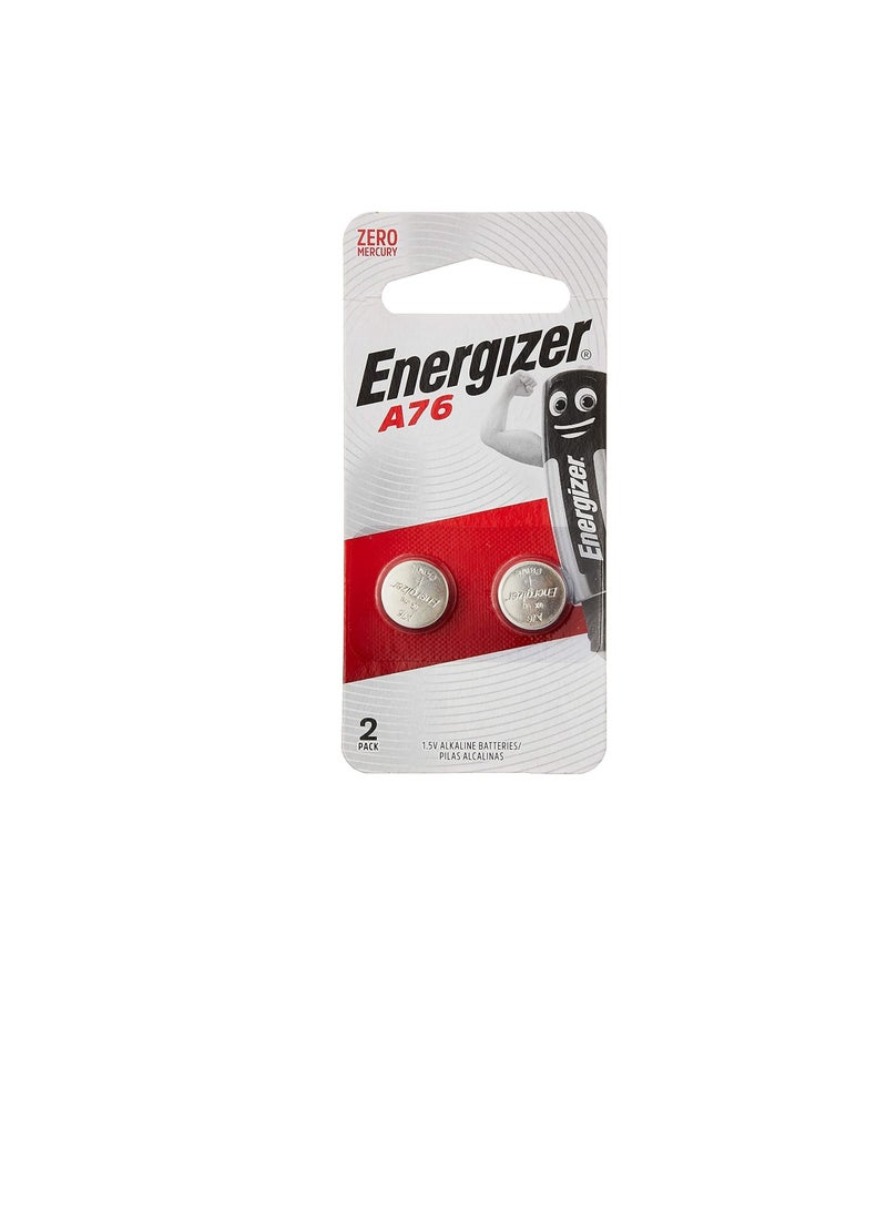 Energizer 1.5V Alkaline Batteries (LR44) A76 BP2 - Image 2