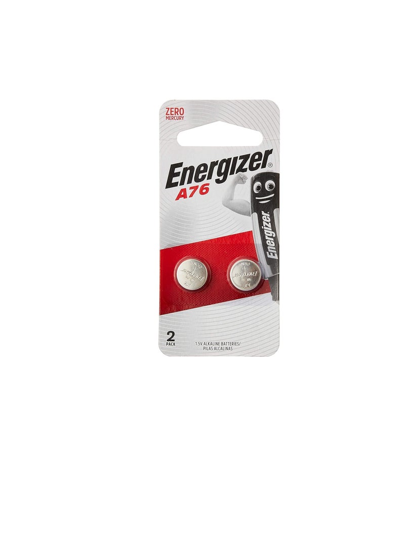Energizer 1.5V Alkaline Batteries (LR44) A76 BP2 - Image 3