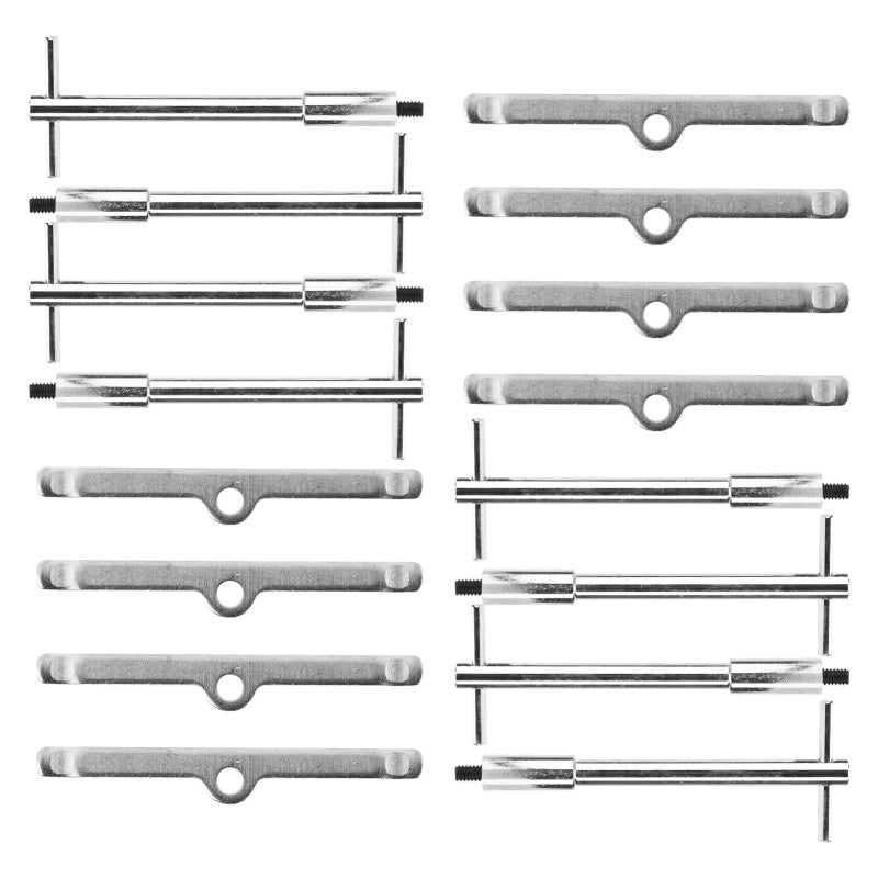 Valve Cover Hold Down Kit 8 5-Inch T-Bars 8 4-3/4-Inch Spreader Bars - Leak Proof Installation Accurate Pressure Control Valve Cover Bolts for Chevy Small Block Engine Rebuild - Image 3