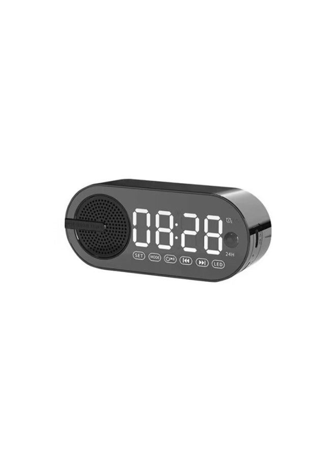 New Smart Wireless Bluetooth Speaker Mini Alarm Clock Multi-function Portable Gift Small Audio Subwoofer - Image 5