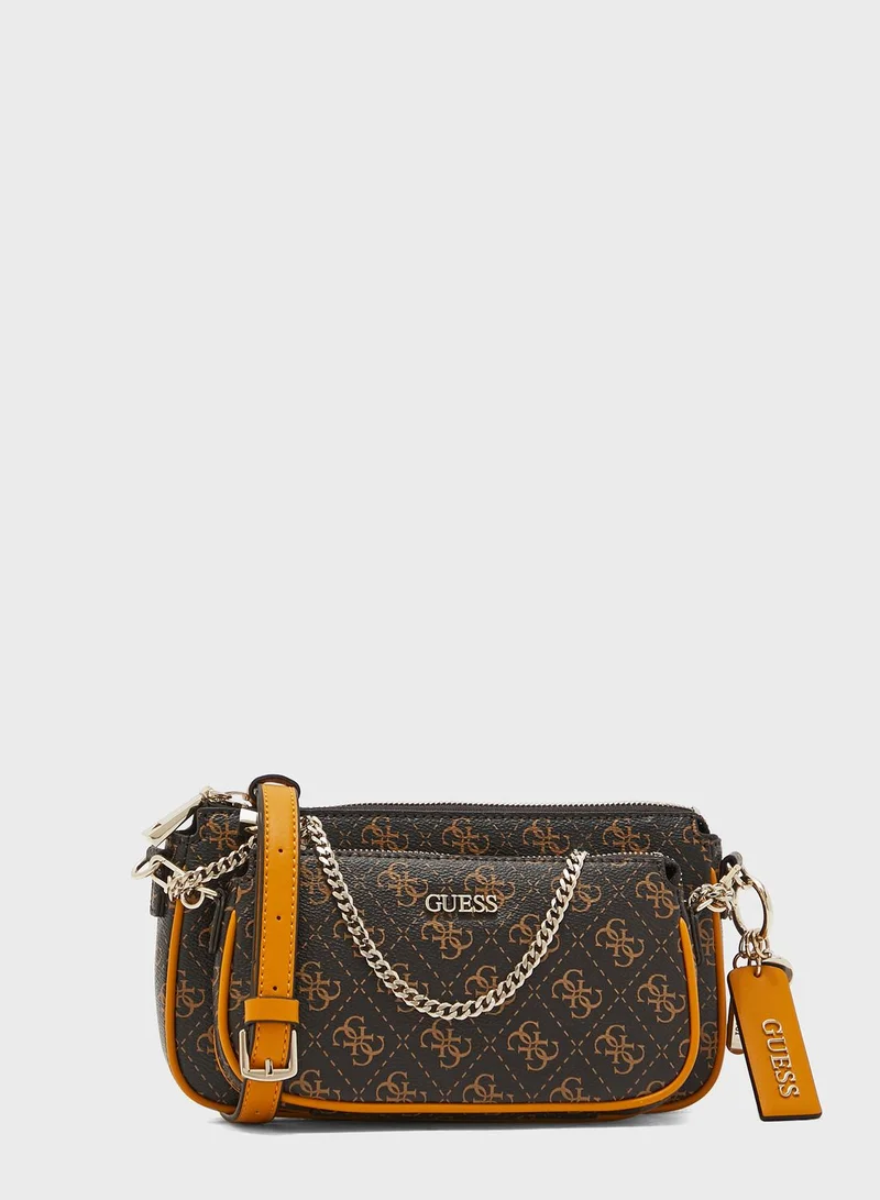 GUESS Arie Double Pouch Crossbody