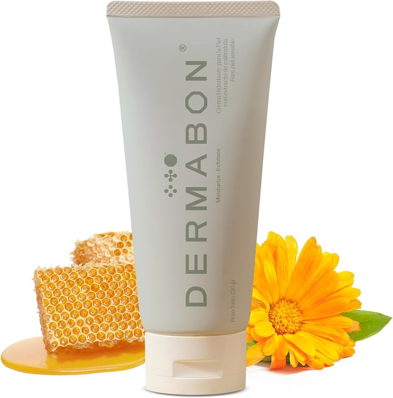 Dermabon Seborrheic Dermatitis Cream, Eczema & Psoriasis Cream Treatment - Calendula Extract, Salicylic Acid, Bee Wax -Soothes, Hydrates & Balances Skin Tone -Moisturizing & Skin Relaxing Relief Cream