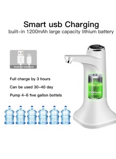 Generic 2 in 1 Portable Water Dispenser Pump for 5 Gallon Jugs Ideal for Home Office and Outdoor Use  - Image 4