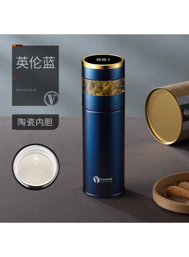 Vanow Premium Smart Temperature Measuring Insulated Tea Separation Cup Custom Logo - Image 1