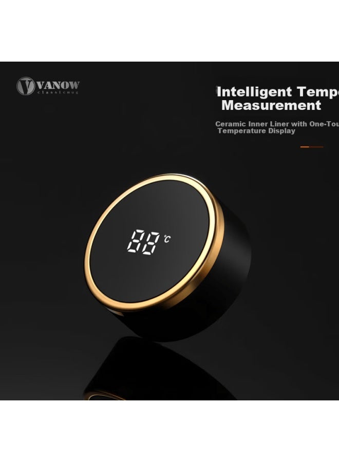 Vanow Premium Smart Temperature Measuring Insulated Tea Separation Cup Custom Logo - Image 2
