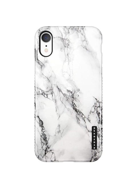 iPhone XR Case Marble, Akna Sili-Tastic Series High Impact Silicon Cover with Full HD+ Graphics for iPhone XR (Graphic 101791)