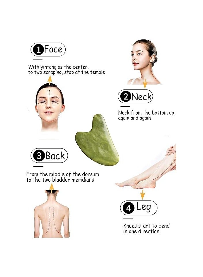 Gua Sha Facial Massager, Skin Care Tools, Body Muscle Wrinkle Reduction - Image 5