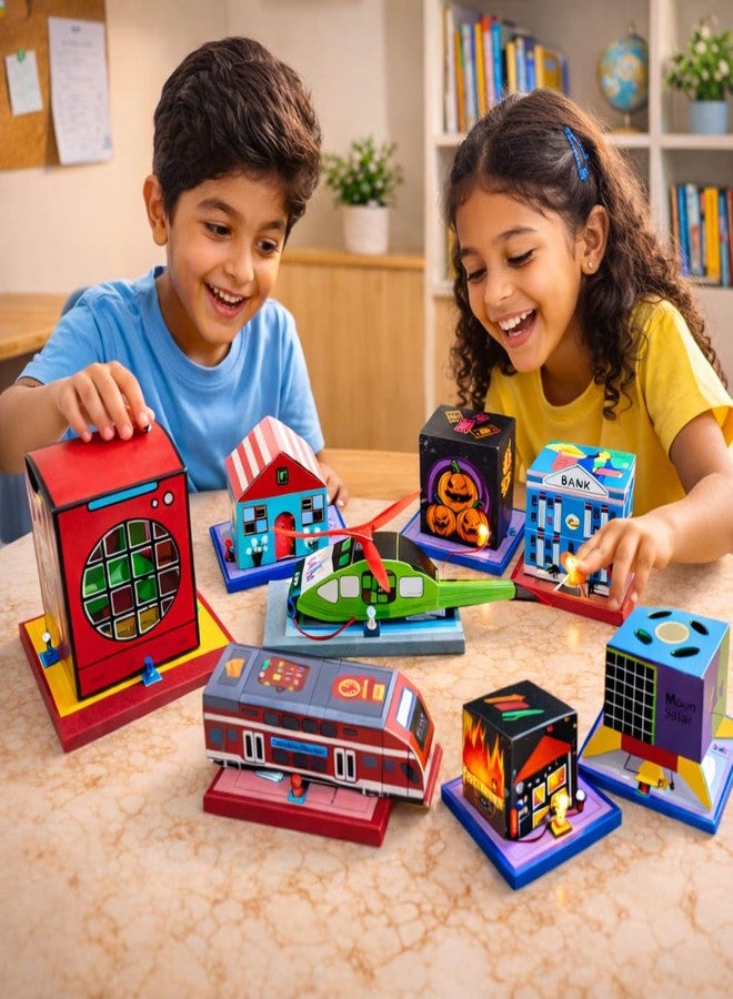 Science Stop Electricity Kit - Science Experiment Kit for Kids Ages 7 to 14 | Ultimate Electricity Engineering Toy | Electronic Science Project Kit | DIY Creative Robotics STEM Toy for Boys & Girls - Image 3
