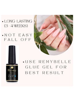 Remy Belle Soft Gel Nail Tips Short Round 240 Pcs 12 Sizes  - Image 3