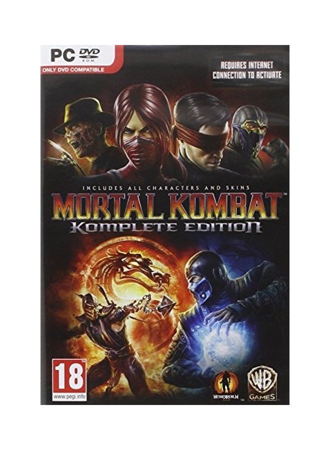 دبليو بي جيمز مجموعة لعبة الفيديو "Mortal Kombat Komplete" للكمبيوتر - ps4_ps5 - Image 1
