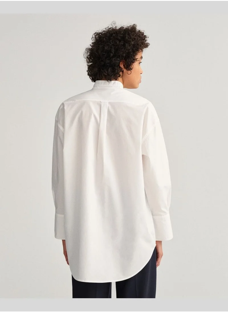 غانت GANT Oversized Pintuck Shirt