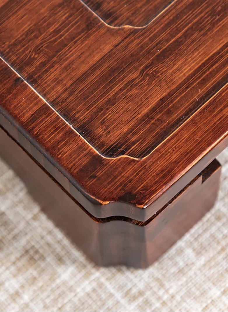 تيلاند لوح شاي شابان من الخيزران، لوح شاي لحفلات الشاي الصينية التقليدية (غونغ فو تشا) (6.55x49.5x34 سنتيمتر) - Image 5