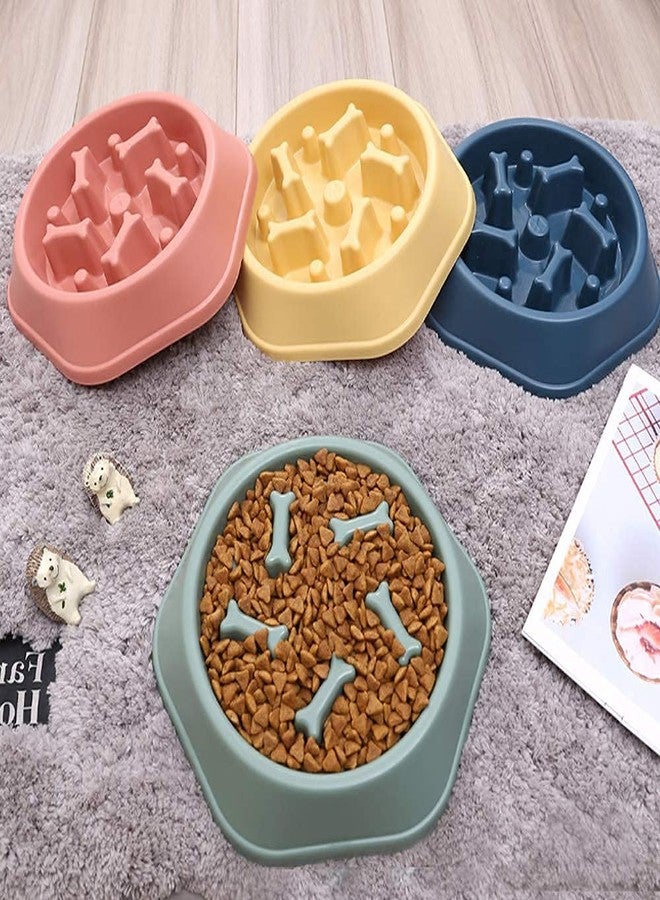 DIFAIEN Slow Pet Feeder Non Slip Bowl Durable Preventing Choking Healthy Design Bowl for Feeding Dogs & Cats(PO1) - Image 2