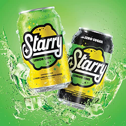 Starry Lemon Lime Soda Pop, 12 Fl Oz Cans (Pack of 12) - Image 4