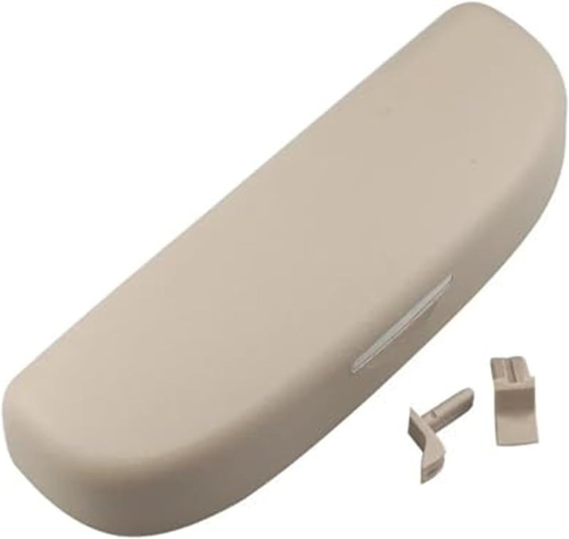 Wivplex Car Sunglasses Holder Case - Beige - Image 1