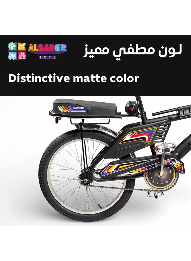 ALBADER Rambo Freestyle Bike 20-Inch Matte colors, Indonesian Rambo With Nickel Fender And Reflectors, Bicycle With Additional Seat & Adjustable Seat, Rambo Bike indonesian Design - Image 2