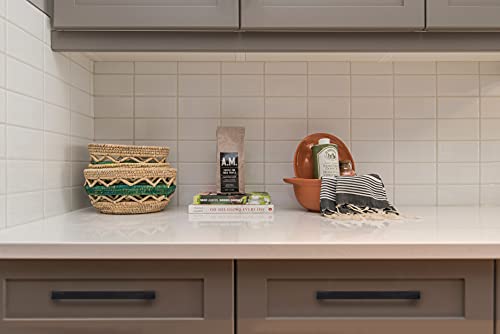 Ravinte 55 Pack Solid 3-3/4 Inch Center to Center Slim Square Bar Drawer Handles Kitchen Cabinet Handles Black Drawer Pulls Kitchen Cabinet Hardware Kitchen Handles Matte Black Cabinet Pulls - Image 5