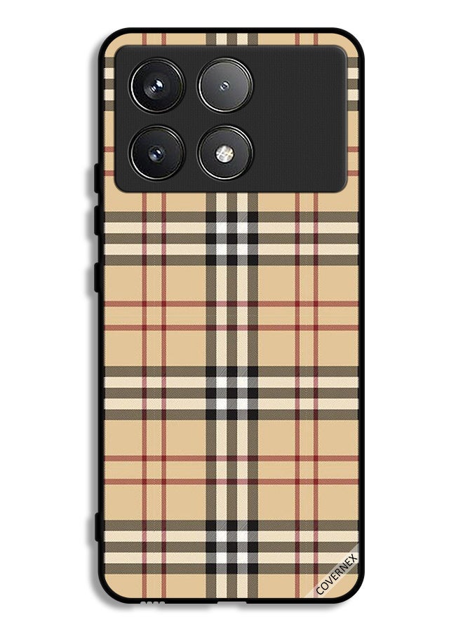 Covernex Xiaomi Redmi K70 Pro Protective Case Cover Stripes On Cloth Pattern - Image 1