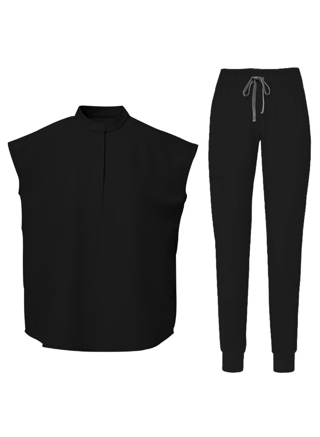 NIBEMINENT Fashion Hospital Doctor Work Clothes Women Clinical Surgical Uniforms Medical Scrubs Uniforms Nurse Accessories Dental Workwear - Image 1