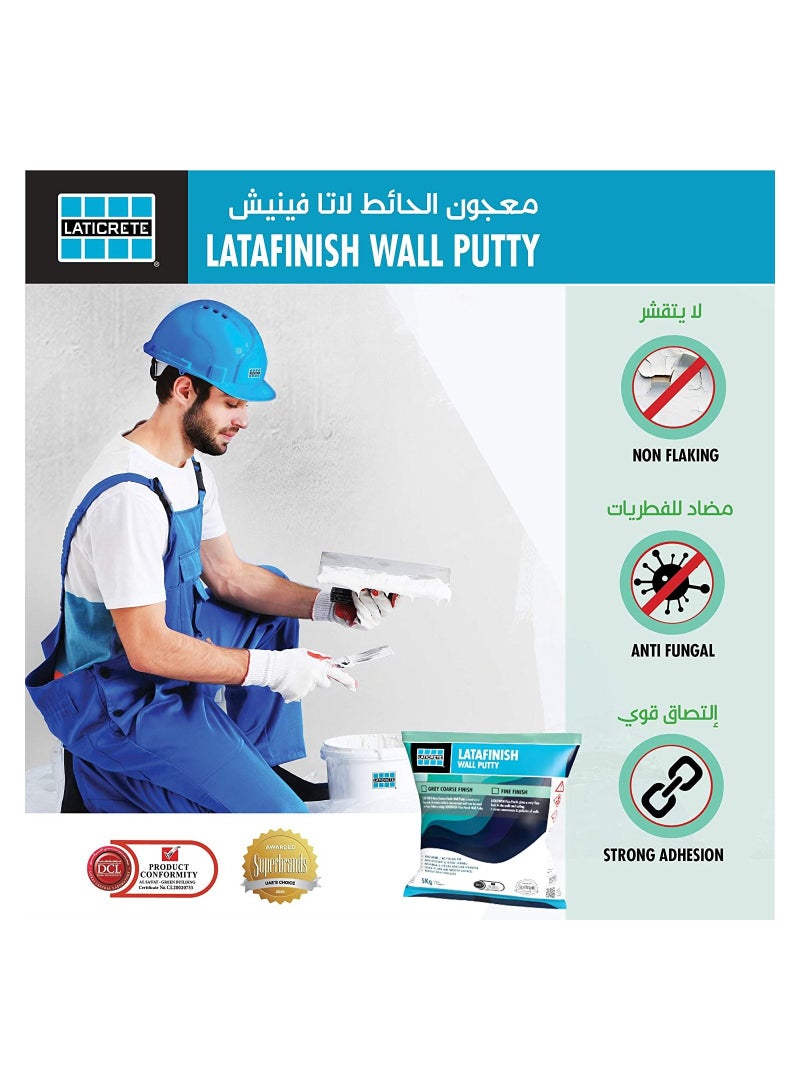 لاتيكريت معجون حائط لاتافينش (رمادي خشن) - Image 3