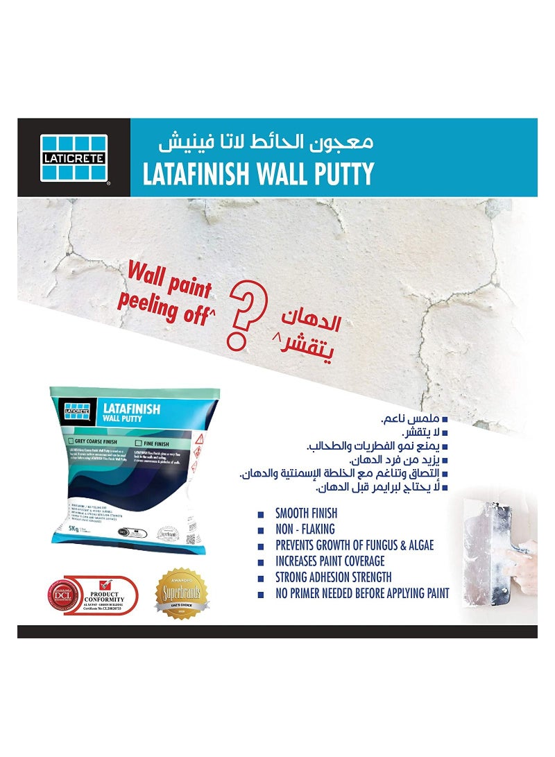 لاتيكريت معجون حائط لاتافينش (رمادي خشن) - Image 2