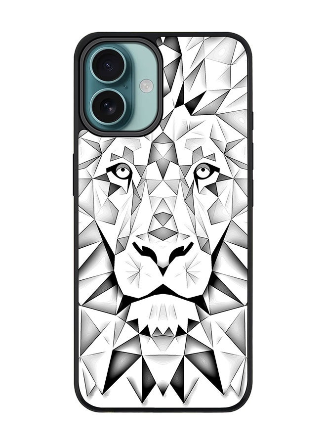 Stylizedd For iPhone 16 Plus Case [Compatible with MagSafe] Slim Magnetic cover Phone Case iPhone 16 Plus -Poly Lion - Image 1