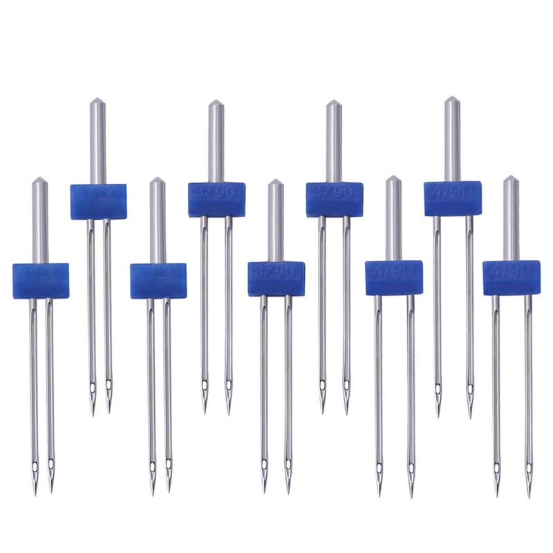 1 Bag Electric Multi-function Twin Needles Tips Kit for Household Sewing Machine (2MM 100pcs for One Bag C01-005-00170) - Image 2