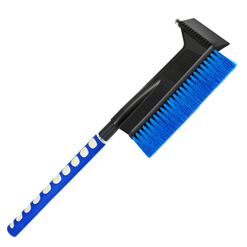 Snow Scraper for Car Snow Shovel for Car Aluminum Alloy Extendable Snow Brush with Safety Hammer-no Damage to Car Paint and Glass - Image 1