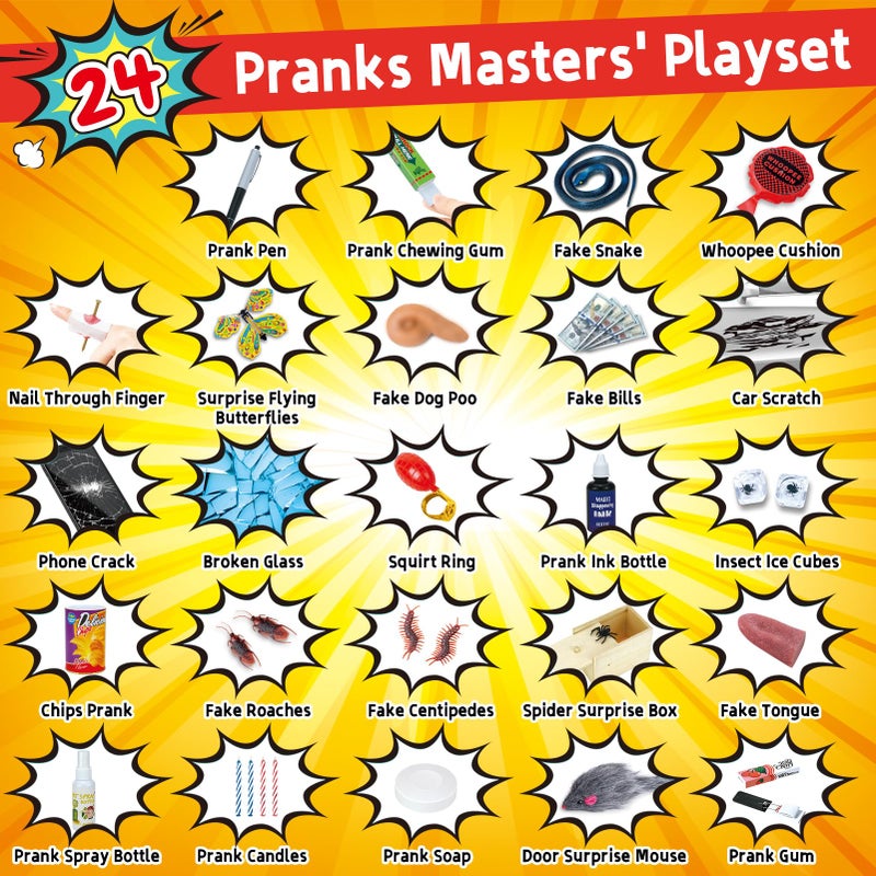 wookidel Prank Stuff - 35 Pranks for Kids & Adults, April Fools, Halloween, Christmas & Birthdays - Image 2