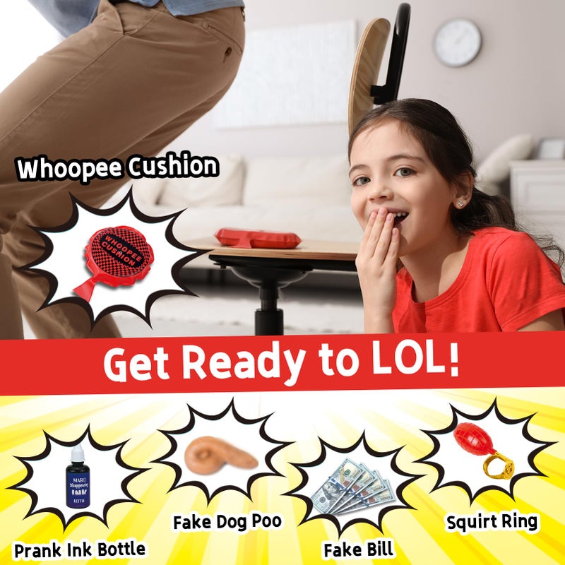 wookidel Prank Stuff - 35 Pranks for Kids & Adults, April Fools, Halloween, Christmas & Birthdays - Image 3