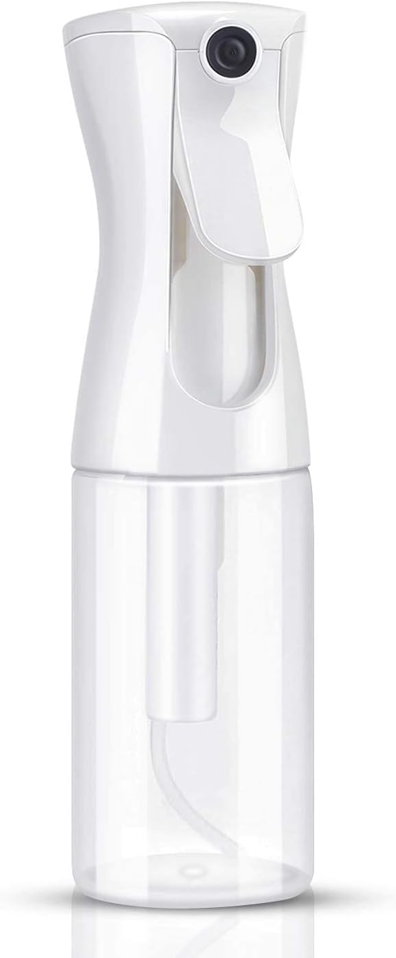 Hair Spray Misting Bottle 200ml Refillable Fine Mist Sprayer Bottle Ultra Fine Continuous Water Mister For Salon Gardening Plants Skin Care Transparent