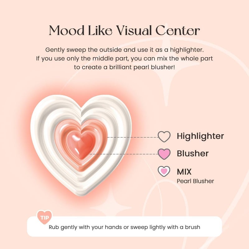 Peripera ALL TAKE MOOD LIKE PALETTE 02 PEACH HEAVEN PERITAGE - Image 5